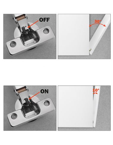 Завіс накладний з дотягом SALICE Silentia+