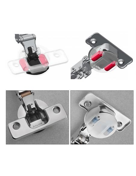 Завіс накладний з дотягом SALICE Silentia+