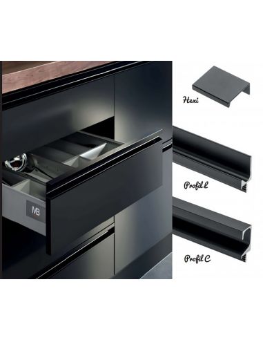 Ручка-профіль алюміній "L" GTV