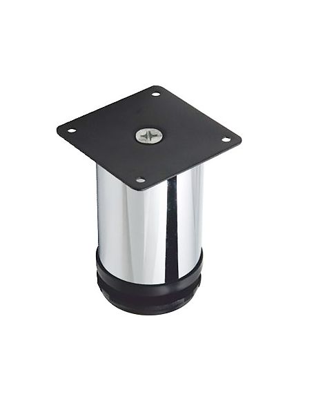 Ніжка d50мм h60мм регульована хром