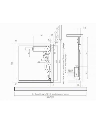 Подъемник вертикальный фасада