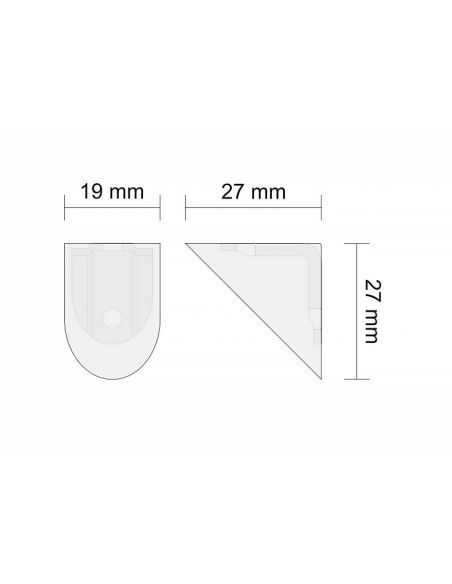 Кутник з накладкою ALUPROFIL