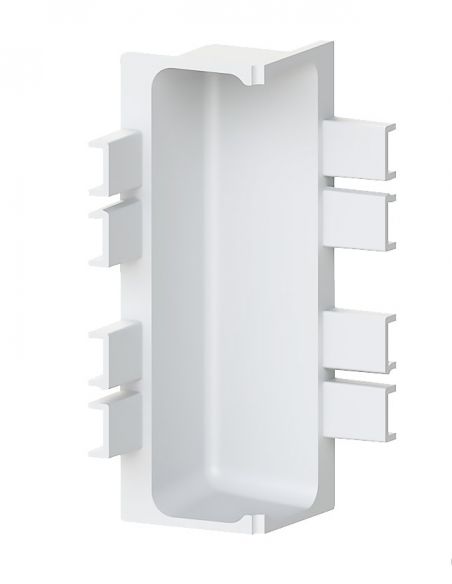 Угол внутренний к профилю GOLA C-образный Белый