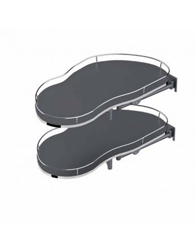 Corner Optima Linia Maxima 800мм хром графит