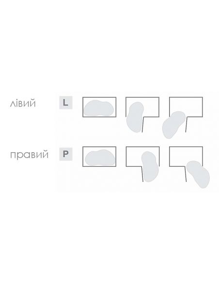 Рациональный угол Corner Optima 800мм хром графит