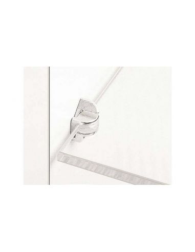 Полкодержатель с фискатором для стекла 6-10мм Hafele