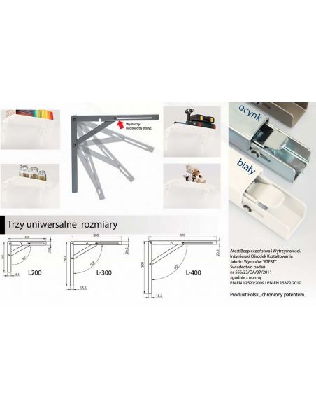 Механізм для відкидного столу L-300 Airtic
