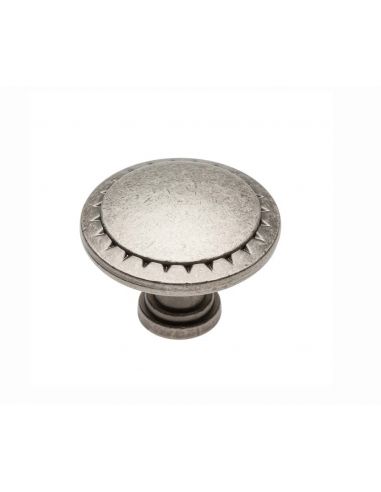 Ручка-кнопка GTV PALERMO античное серебро