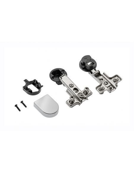 Петля под стекло накладная