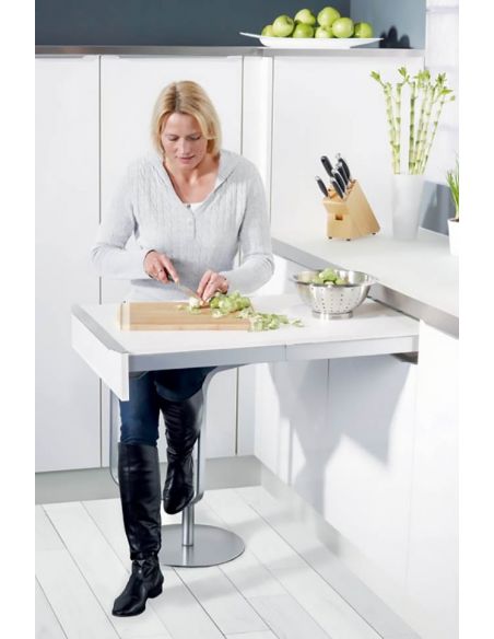 Фурнітура для висувного столу TOPFLEX висунення 810мм глибина 500мм навантаження 30кг