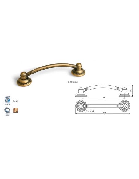 Ручка GTV Rennes UZ-REN096-04