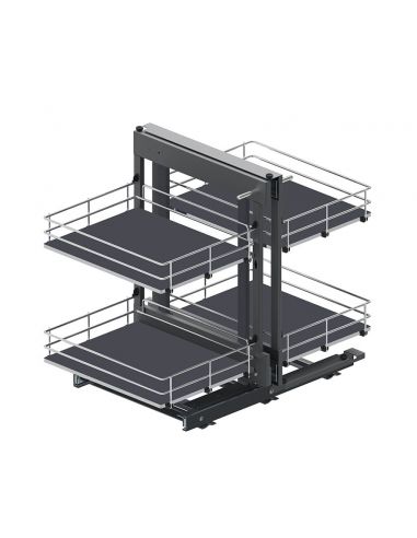 Раціональний кут MAXIMA SILVA Corner Comfort 1000 хром / графіт