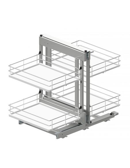 Рациональный угол MAXIMA EVO II Corner Comfort 1000 хром/белый