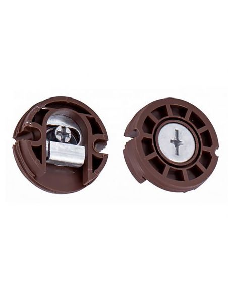 Навес регулируемый центральный (врезной) коричневый