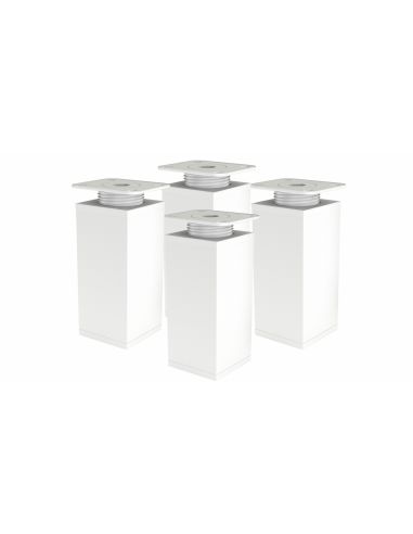 Ножка 40х40 белая  60мм, 100мм, 150мм