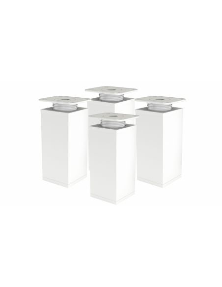 Ножка 40х40 белая  60мм, 100мм, 150мм