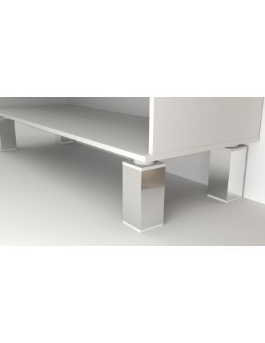 Ножка 40х40 хром  60мм, 100мм, 150мм