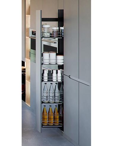 Карго высокое хром/графит 150мм Maxima Silva  REJS