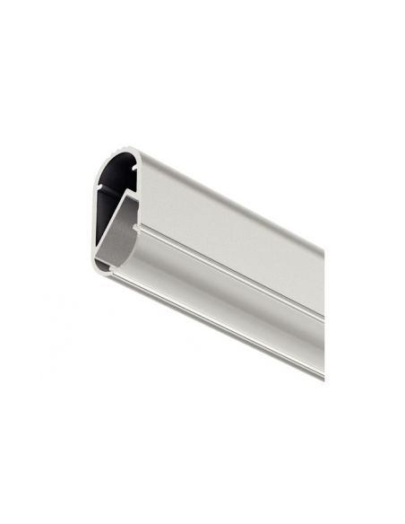 Штанга гардеробная для LED-ленты алюминий 2,5м