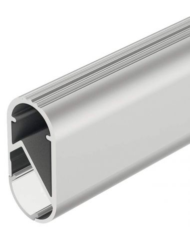 Штанга гардеробная для LED-ленты алюминий 2,5м