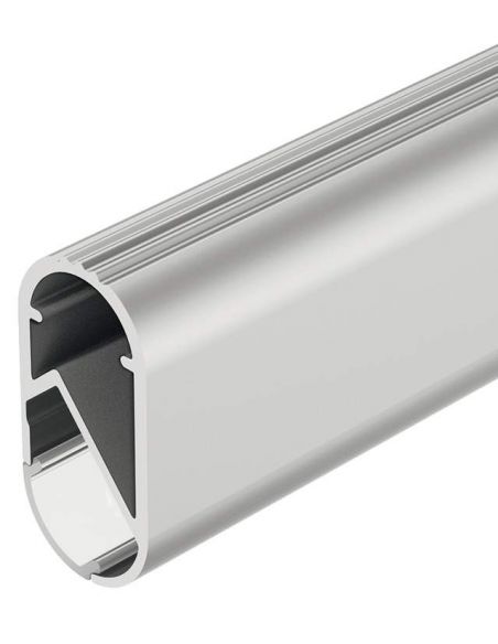 Штанга гардеробна для LED-стрічки алюміній 2500 мм