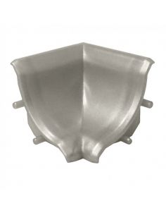 Кут внутрішній до плінтусу тонкому Korner сіра