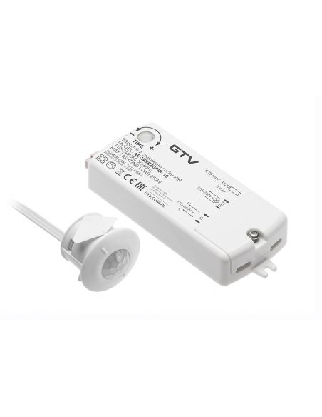 Датчик руху/присутності PIR 220V з таймером 250W AE-WBEZDPIR-10