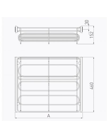 Кошик для взуття SMART без направляючих