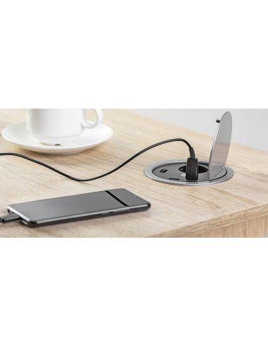 Подовжувач офісний на 1 розетку з заземленням...