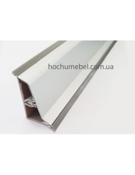 Плинтус Z форма алюминий 4м