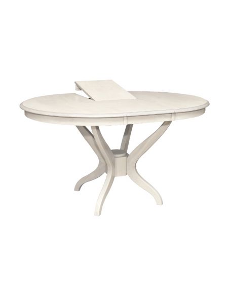 Стол Доминика 1,0 круглый крем