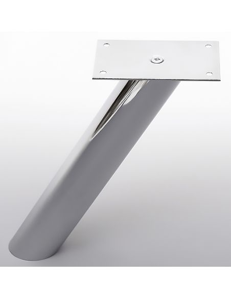 Опора барна коса хром REJS