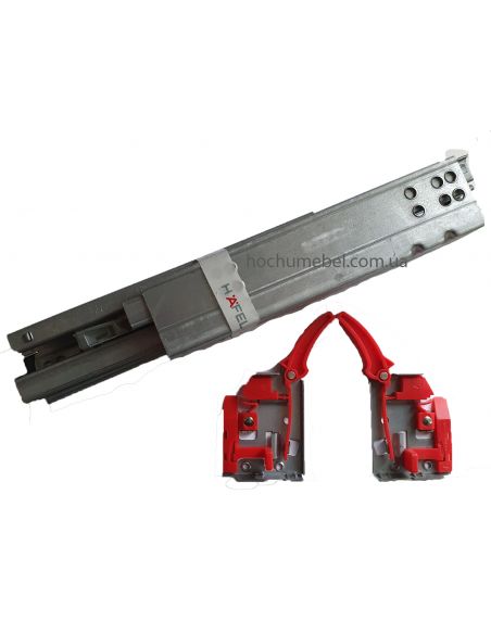 Направляюча Push to Open прихована повного WoodPro Hafele (комплект)