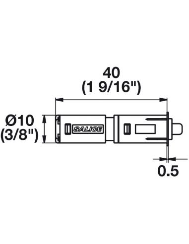 Защелка магнитная  Salice Push