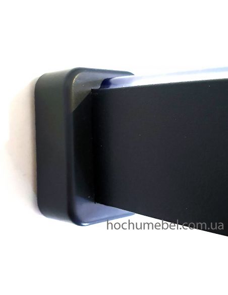 Крепление прямоугольной штанги 12х32 графит WG-RDRP-60 GTV