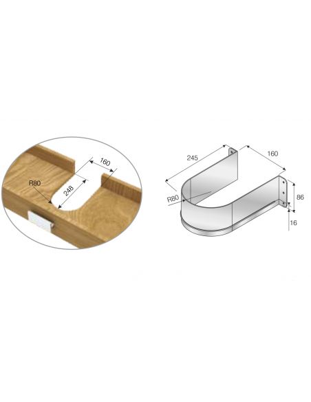 Ограничитель сифона MESAN