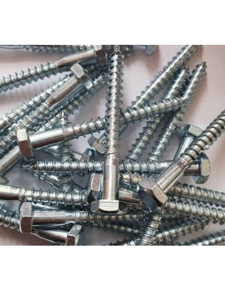 Гвинт шестигранник 8х70