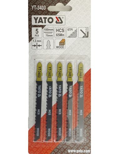 Полотно для електролобзика YT-3403 YATO