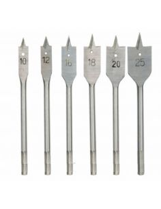 Набір перових свердл по дереву VOREL 10-25 мм 6 шт