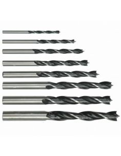 Набір свердл по дереву 3-10мм 8шт