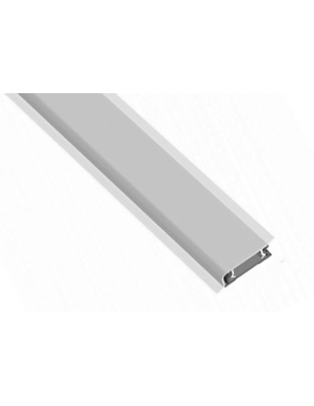 Плінтус МІНІ 10х24 алюмінієвий