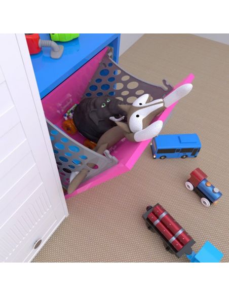 Полка для белья откидная пластиковая белая Mesan