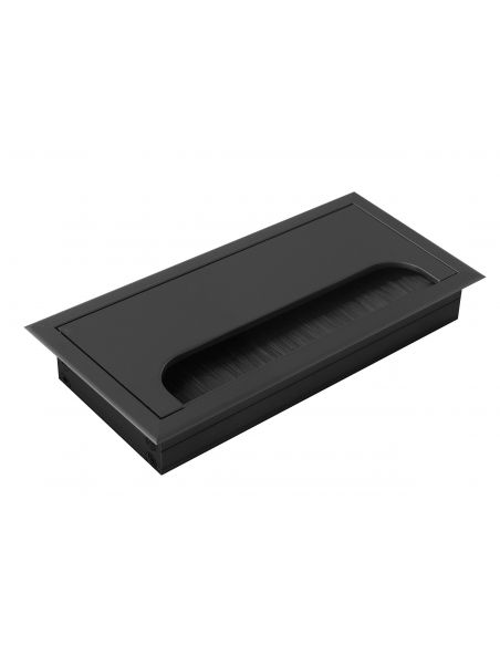 Кабелепропускник Merida 160х80 черный