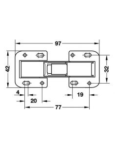 Петля Easy Mont без сверления без автоматики 2