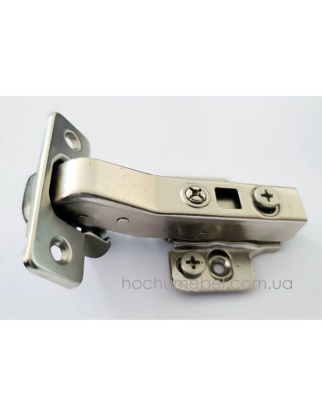 Петля 3D угловая +45° Metalla D SM N с доводчиком Hafele