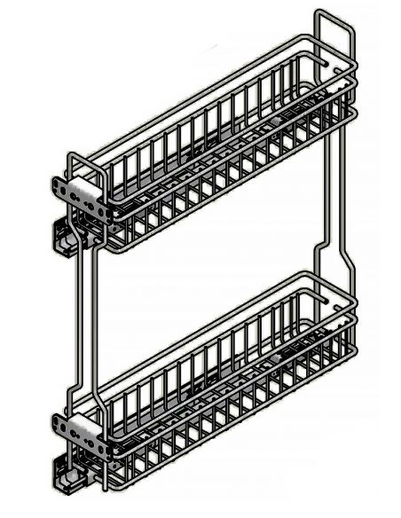 Карго 200 хром INOXA
