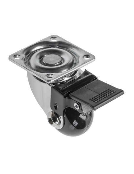 Ролик BRAZYLIA D-35 черный со стопором GTV