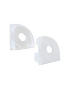 Заглушка кутового профіля біла