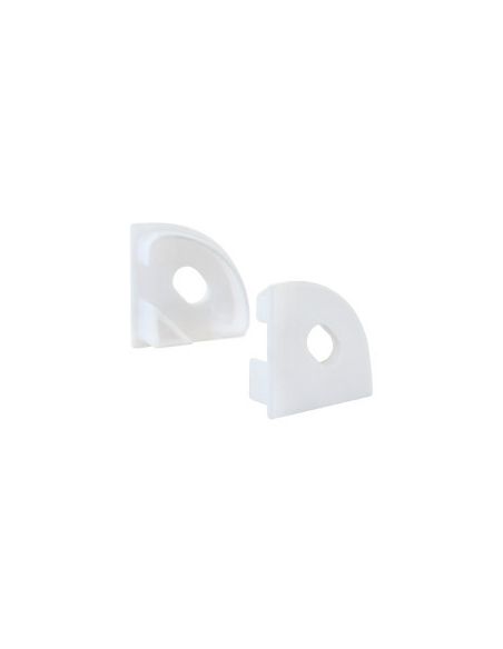 Заглушка кутового профіля біла