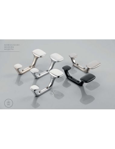 Крючок GTV TOLEDO одинарый черый WZ-TOLED-CO-20